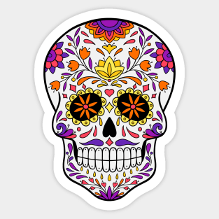 Day of the Dead, Sugar Skull Sticker